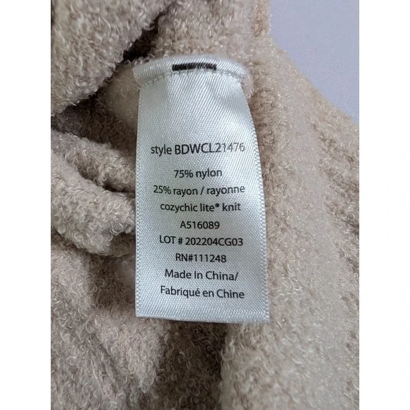 Barefoot Dreams Sweater Women Medium Cozy Chic Lite 1/4 Zip Pullover Tunic - Picture 9 of 12